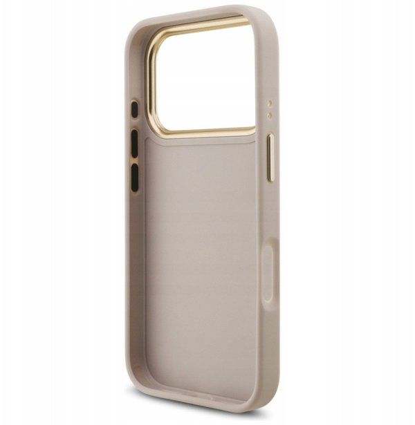Θήκη Guess 4G Big 4G Classic Logo για iPhone 17 Pro ροζ χρυσό