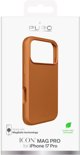 Θήκη σιλικόνης Puro Icon Mag Pro Liquid Silicone για iPhone 17 Pro συμβατή με MagSafe, με προστασία κάμερας και αλουμινένια κουμπιά - πορτοκαλί