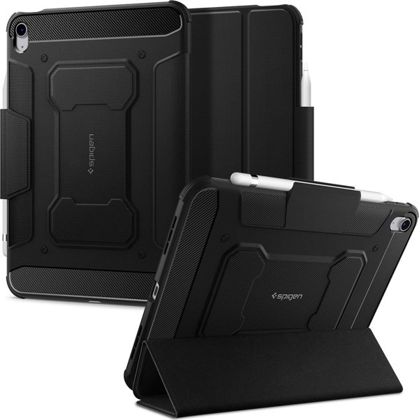Θήκη για tablet Spigen Spigen Rugged Armor Pro, μαύρο - iPad 10.9" 2022