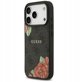 Θήκη Guess 4G Flowers Print MagSafe για iPhone 17 Pro Max μαύρο