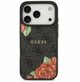 Θήκη Guess 4G Flowers Print MagSafe για iPhone 17 Pro Max μαύρο