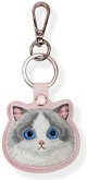 Θήκη για εντοπιστή / μπρελόκ Nimmy Big Eyed Pet 2.0 Cat ροζ