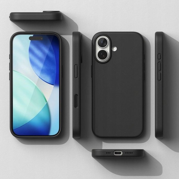 Θήκη Ringke Σιλικόνης Μαγνητική MagSafe για Apple iPhone 17 Μαύρο