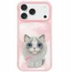 Θήκη Nimmy Big Eyed Pet 2.0 Cat για iPhone 17 ροζ