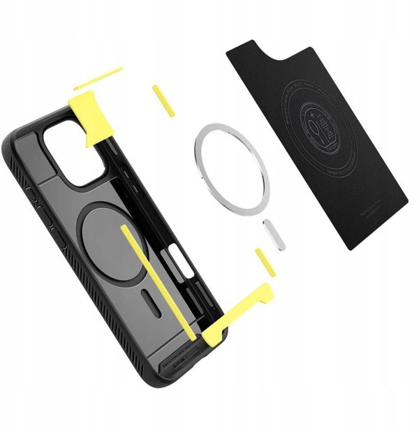 Spigen Rugged Armor Mag MagSafe Θήκη για iPhone 17 Pro - Μαύρο Ματ