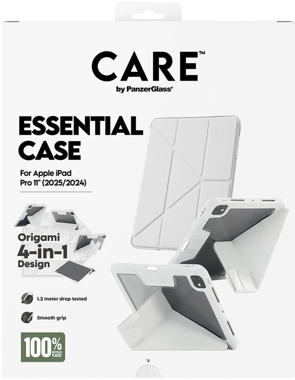 PanzerGlass Θήκη Care Y Fold για iPad Pro 11" (2025/2024), Ανοιχτό Γκρι