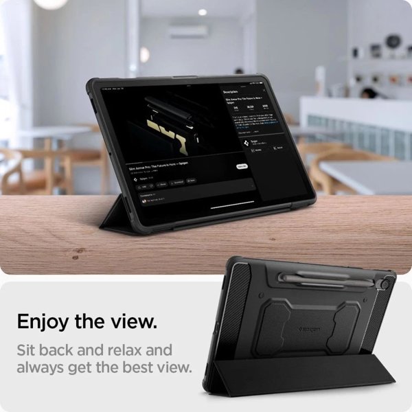 Θήκη για tablet Galaxy Tab S9/S10 FE X710/X520 Spigen Rugged Armor Pro