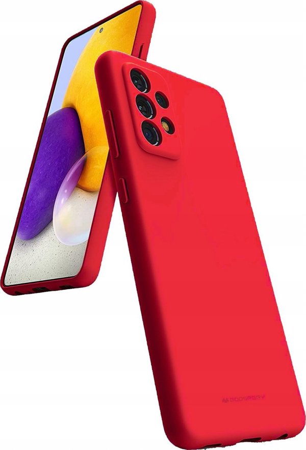 Θήκη σιλικόνης Mercury Goospery για Samsung Galaxy A53 5G κόκκινο