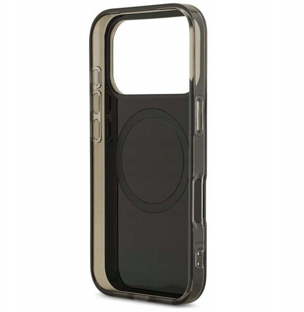 Θήκη US Polo DH and Bottom Stripe Logo MagSafe για iPhone 17 Pro μαύρο