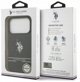 Θήκη US Polo DH and Bottom Stripe Logo MagSafe για iPhone 17 Pro μαύρο