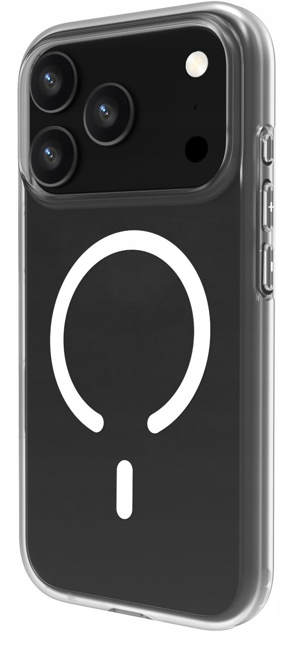 Etui Roobix Clarion MagSafe do iPhone 17 Pro - przezroczyste