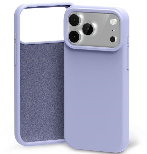 Θήκη Mercury Σιλικόνης για iPhone 17 Pro λεβάντα γκρι