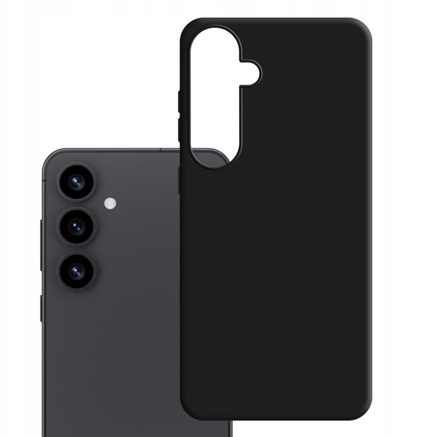 3MK Θήκη HARDY MagSilicone για Samsung Galaxy S25+, Military Grade Προστασία, Μαύρο