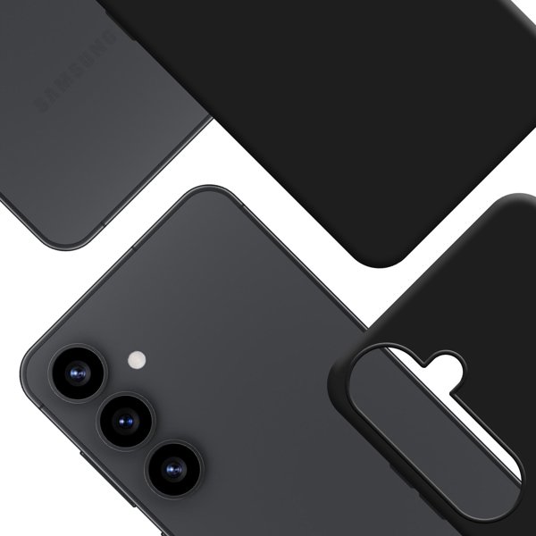 3MK Θήκη HARDY MagSilicone για Samsung Galaxy S25+, Military Grade Προστασία, Μαύρο