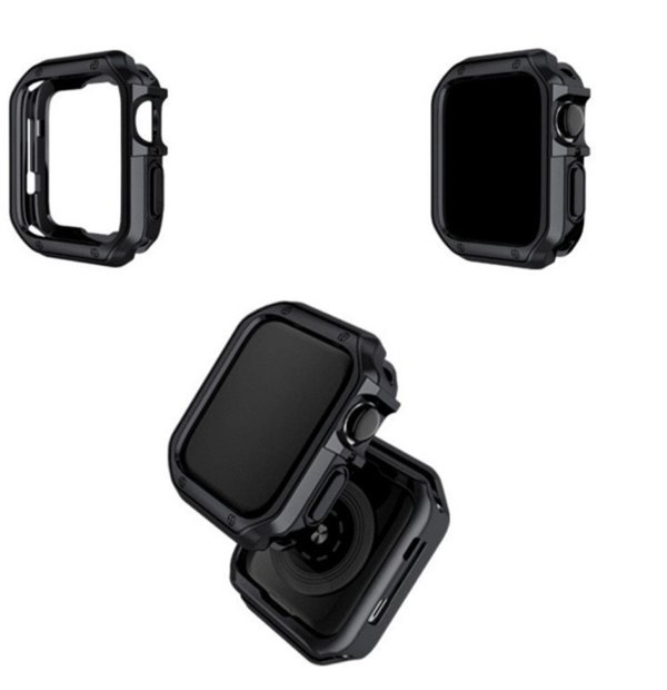 Hurtel Θήκη Apple Watch 42mm Series 1/2/3 Soft Strong Case - Μαύρη