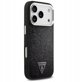 Θήκη Guess Glitter Triangle Logo MagSafe για iPhone 17 Pro μαύρο