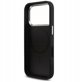 Θήκη Guess Glitter Triangle Logo MagSafe για iPhone 17 Pro μαύρο