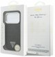Θήκη Guess Glitter Triangle Logo MagSafe για iPhone 17 Pro μαύρο