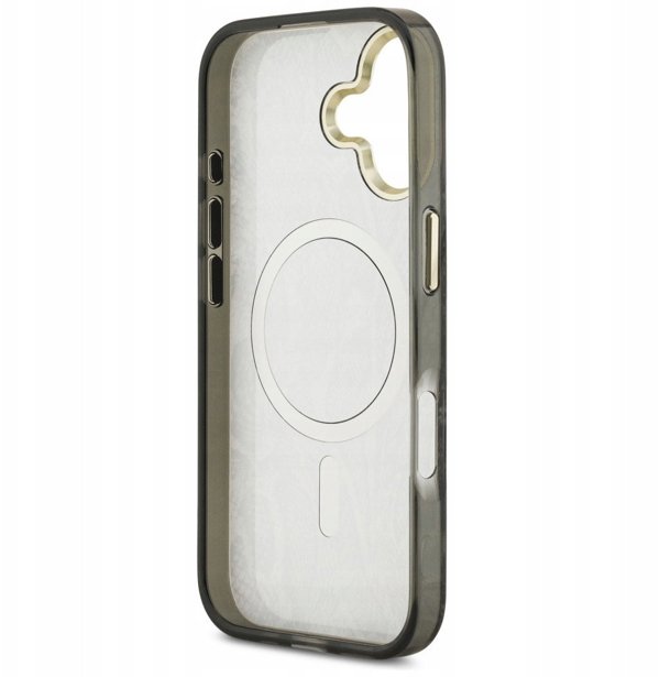 Θήκη Guess Python Pattern MagSafe για iPhone 17 μαύρο