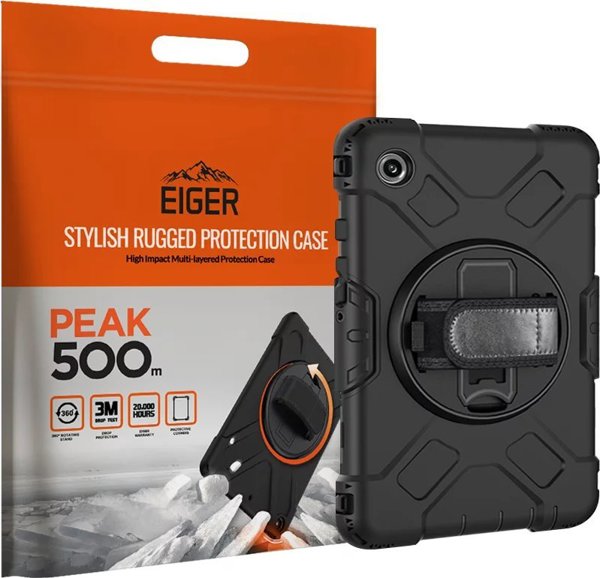 Etui na tablet Eiger Peak 500m dla Samsung Galaxy Tab A9+ Czarne