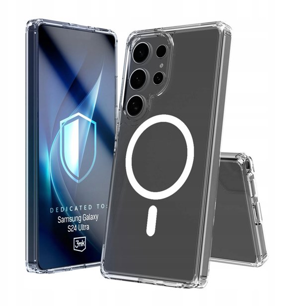 3MK Θήκη Armor MagCase για Samsung S24 Ultra, MagSafe, Διαφανής
