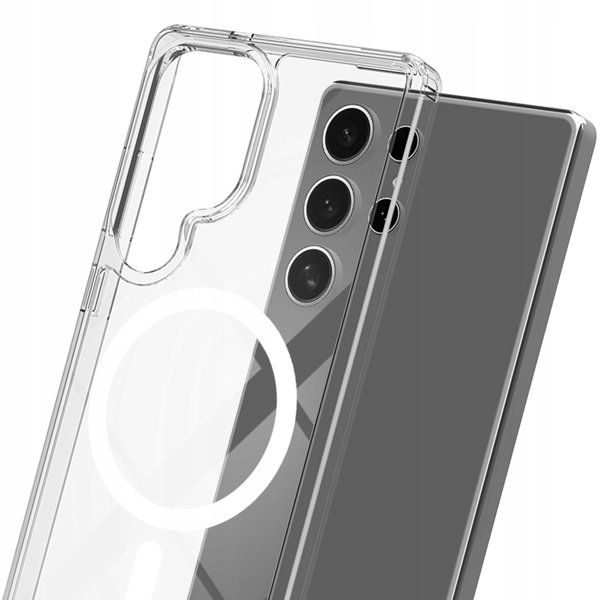 3MK Θήκη Armor MagCase για Samsung S24 Ultra, MagSafe, Διαφανής
