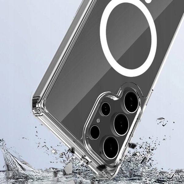 3MK Θήκη Armor MagCase για Samsung S24 Ultra, MagSafe, Διαφανής