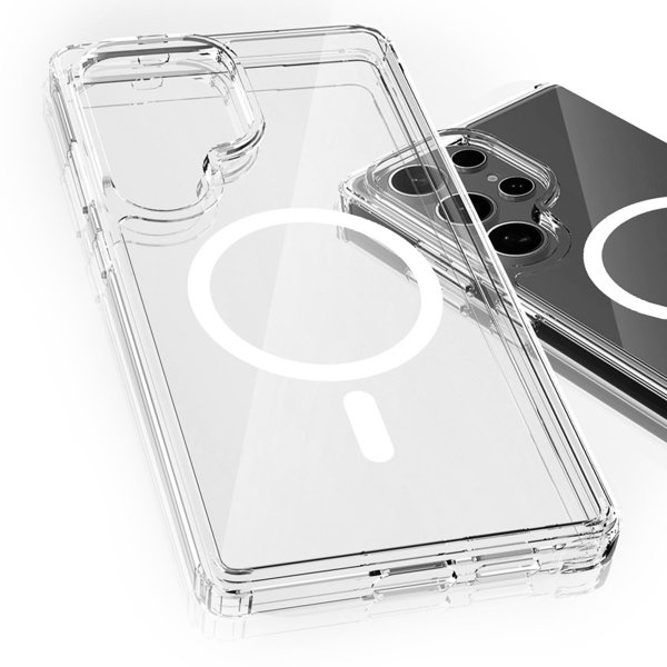 3MK Θήκη Armor MagCase για Samsung S24 Ultra, MagSafe, Διαφανής
