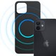 Θήκη 3MK Hardy MagSilicone για Apple iPhone 12 μαύρο