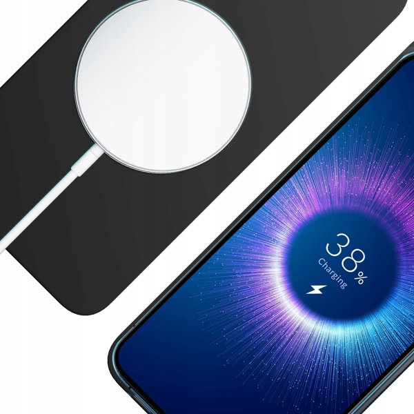 Θήκη 3MK Hardy MagSilicone για Apple iPhone 12 μαύρο