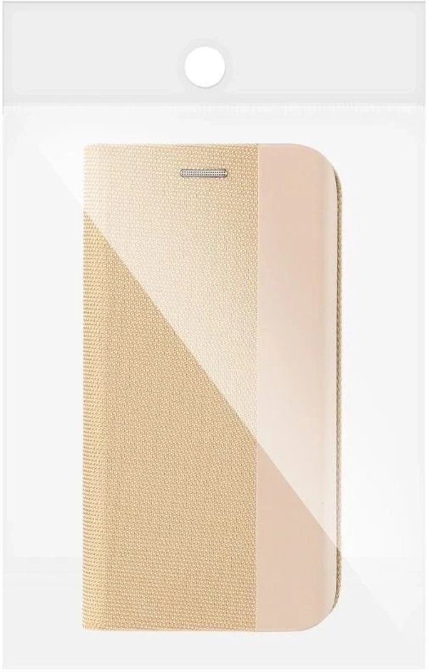 Θήκη Βιβλίου SENSITIVE για Xiaomi Redmi Note 14 Pro Χρυσό Stand 360