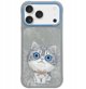 Θήκη Nimmy Big Eyed Pet 2.0 Cat για iPhone 17 Pro γκρι