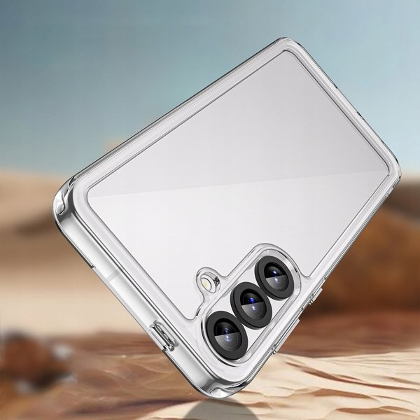Θήκη Outer Space Case για Samsung Galaxy A36 με ελαστικό πλαίσιο - διαφανές