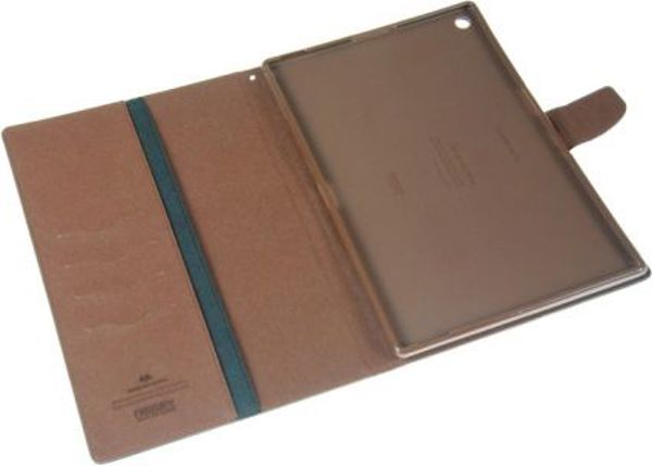 Θήκη για tablet wel.com Fancy Diary για Sony Z2 μαύρο-καφέ (akcesxperia0061bkbn)