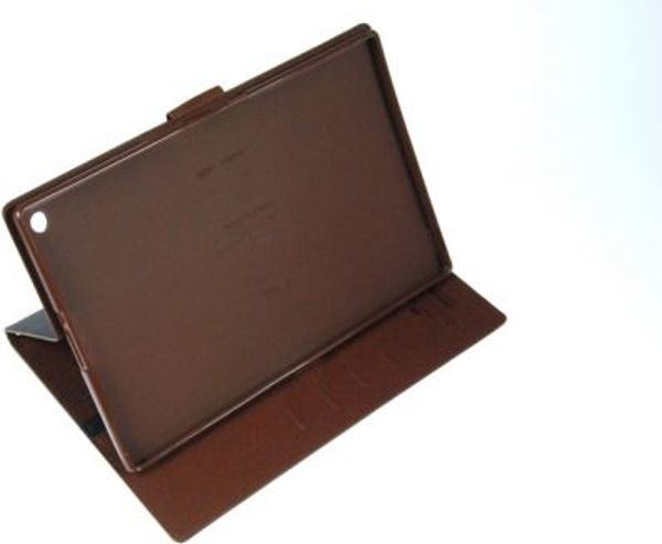 Θήκη για tablet wel.com Fancy Diary για Sony Z2 μαύρο-καφέ (akcesxperia0061bkbn)