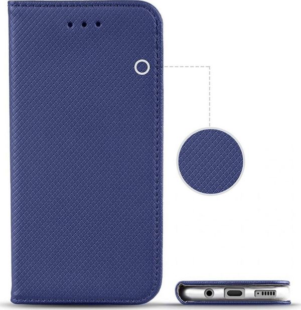 Θήκη XIAOMI REDMI NOTE 9T 5G πορτοφόλι με καπάκι Flip Magnet μπλε