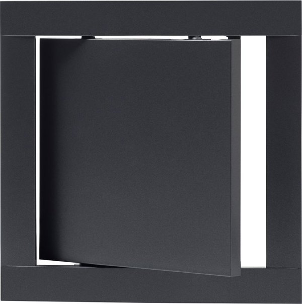 Europlast ΚΑΠΑΚΙ ΕΛΕΓΧΟΥ 200X200MM ΠΛΑΣΤ ΑΝΘΡΑΚΙ