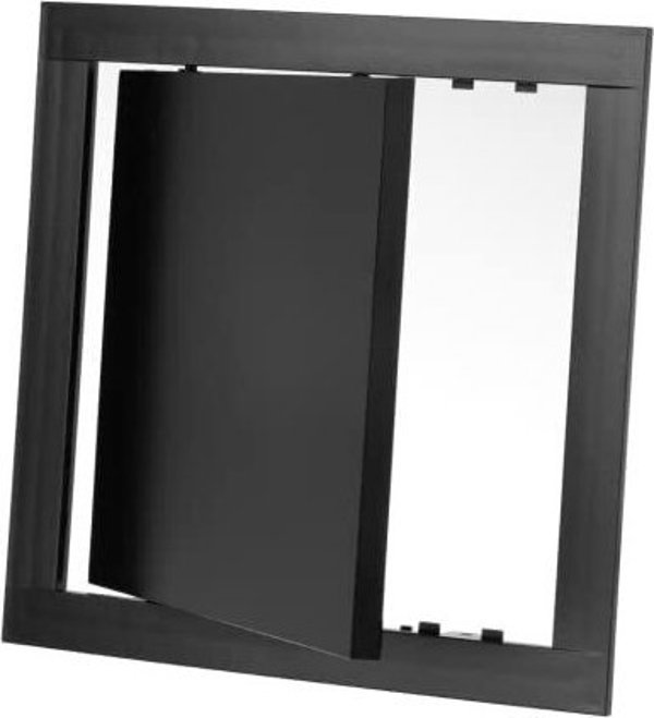 Europlast ΚΑΠΑΚΙ ΕΛΕΓΧΟΥ 200X200MM ΠΛΑΣΤ ΑΝΘΡΑΚΙ
