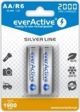 Επαναφορτιζόμενη Μπαταρία EverActive Silver AA / R6 NiMH 1.2V - 2 τεμάχια