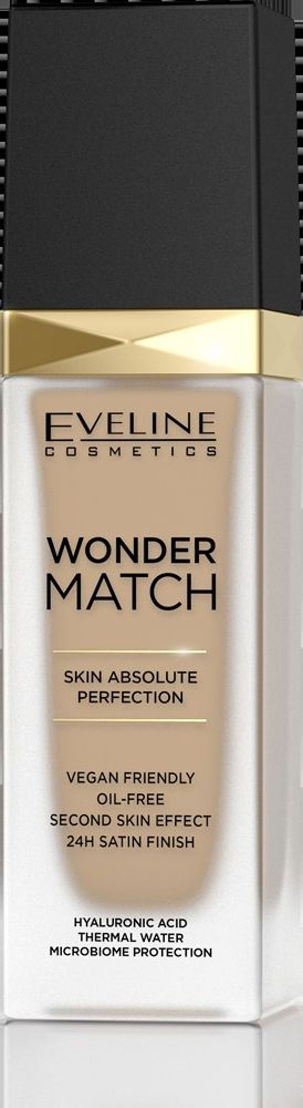 Eveline Wonder Match Foundation, Makeup Προσώπου με Προσαρμογή στον Τόνο της Επιδερμίδας, No 30 Cool Beige, 30ml