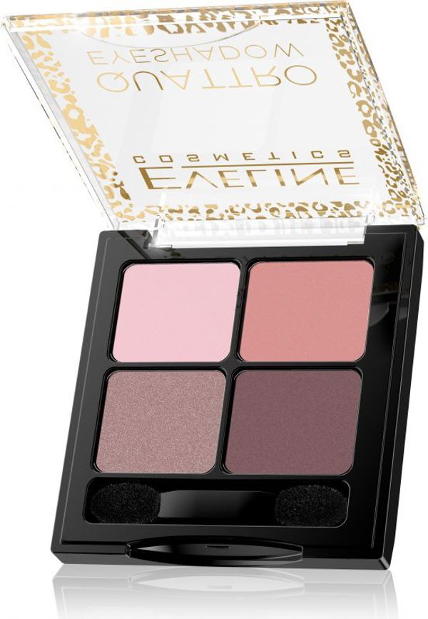 Eveline Quattro Παλέτα 4 σκιών ματιών 12 5,2g
