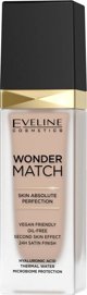 Eveline Eveline Wonder Match Υγρό Make-up Προσαρμοζόμενο στην Απόχρωση 35 Sunny Beige 30ml