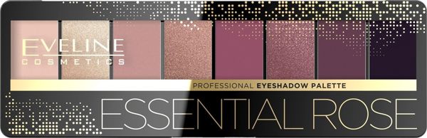 Eveline Eveline Eyeshadow Professional Palette Σετ σκιών ματιών 05 Essential Rose (8) 9.6g