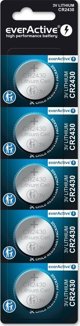 EverActive Μπαταρία Λιθίου CR2430 3V, 5 τεμάχια