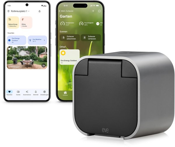Eve Energy Outdoor τηλεχειριζόμενη πρίζα για εξωτερική χρήση, Matter