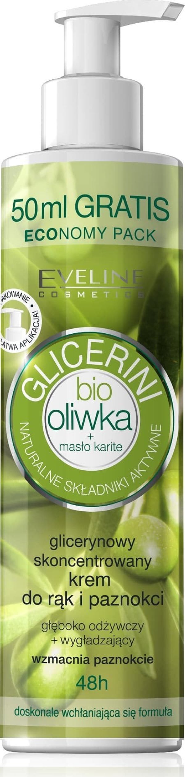 Eveline EVELINE Bio Λάδι Γλυκερίνη συμπυκνωμένη κρέμα χεριών και νυχιών 245 ml