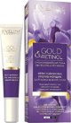 Eveline Eveline Gold & Retinol Αντιρυτιδική Κρέμα-ορός για τα μάτια και τα βλέφαρα για ημέρα και νύχτα 15ml
