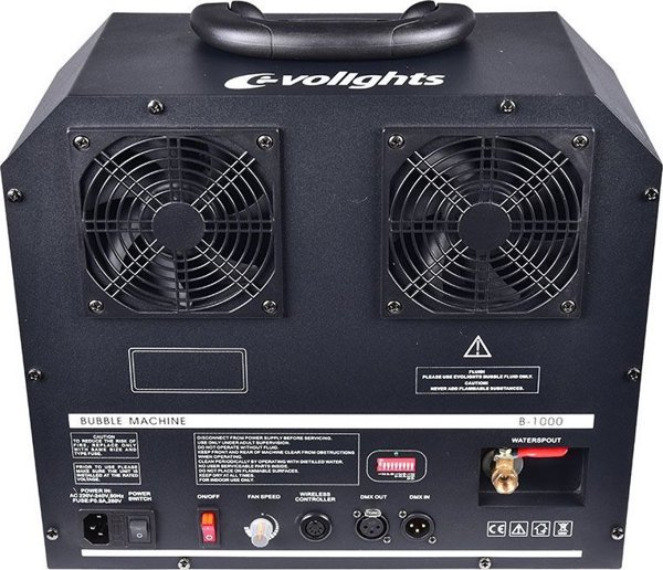 Evolights EVOLIGHTS B1000 μηχανή παραγωγής σαπουνόφουσκων