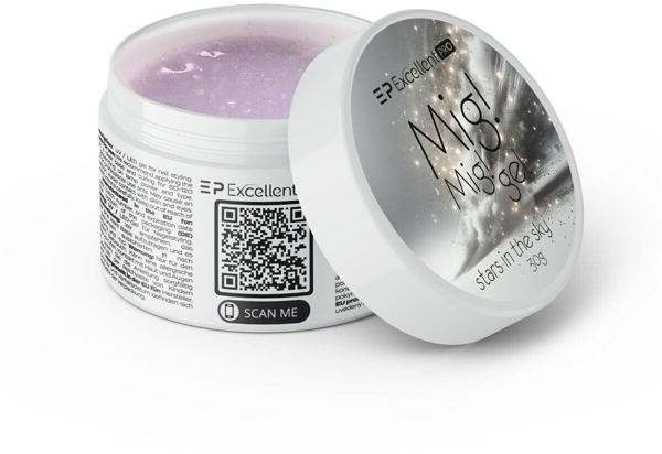 Excellent PRO Mig! Mig! Gel Χτιστικό Ζελ Νυχιών Stars In The Sky 30g