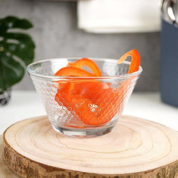 Excellent Houseware Σετ 3 γυάλινα μπολ σαλατιέρα 300 ml